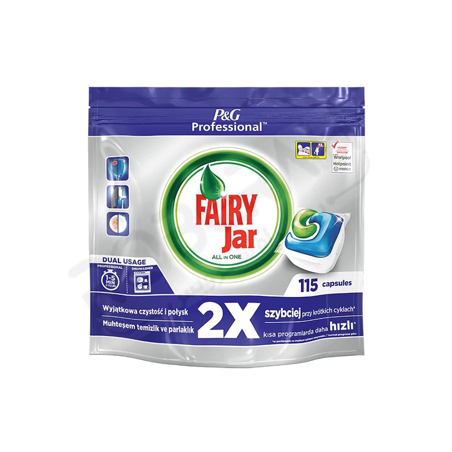 قرص ظرفشویی 115 عددی فایری جار - روبراه سرویس قرص ظرفشویی 115 عددی فایری جار - روبراه سرویس