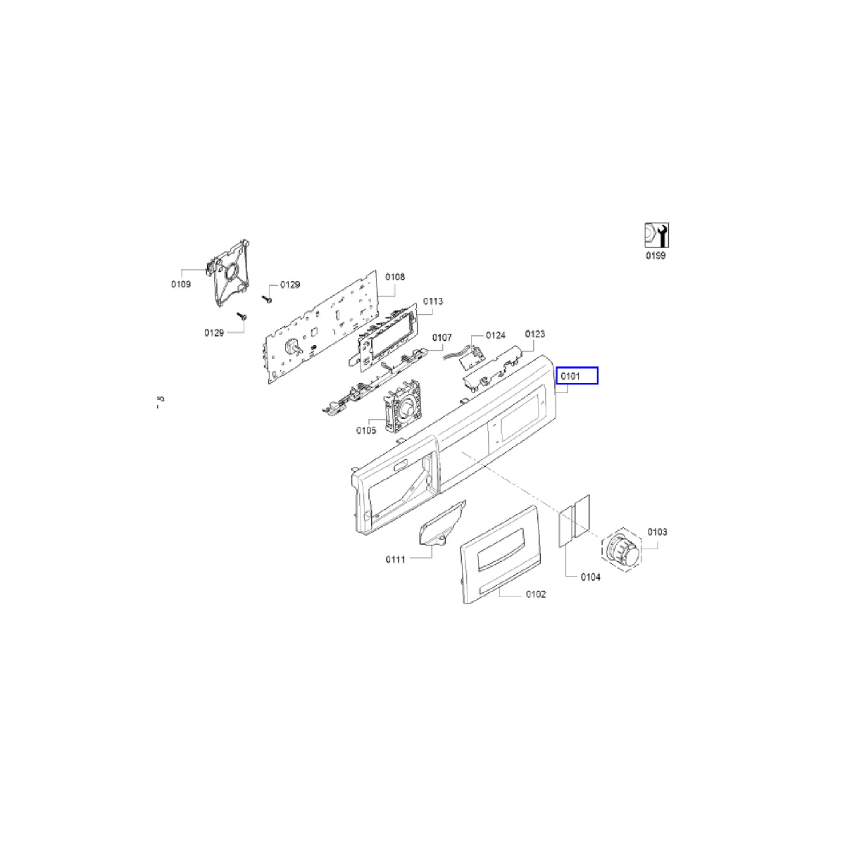 فروش آنلاین پنل لباسشویی بوش ساخت سال 2020 کشور آلمان | BSH part فروش آنلاین پنل لباسشویی بوش ساخت سال 2020 کشور آلمان | BSH part