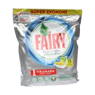 قرص ظرفشویی فایری پلاتینیوم 72 عددی - روبراه سرویس Dishwasher tablet