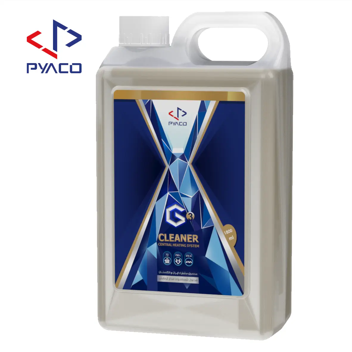 محلول شستشوی مدار شوفاژ(G3) 1.8لیتر محلول شستشوی مدار شوفاژ(G3) 1.8لیتر